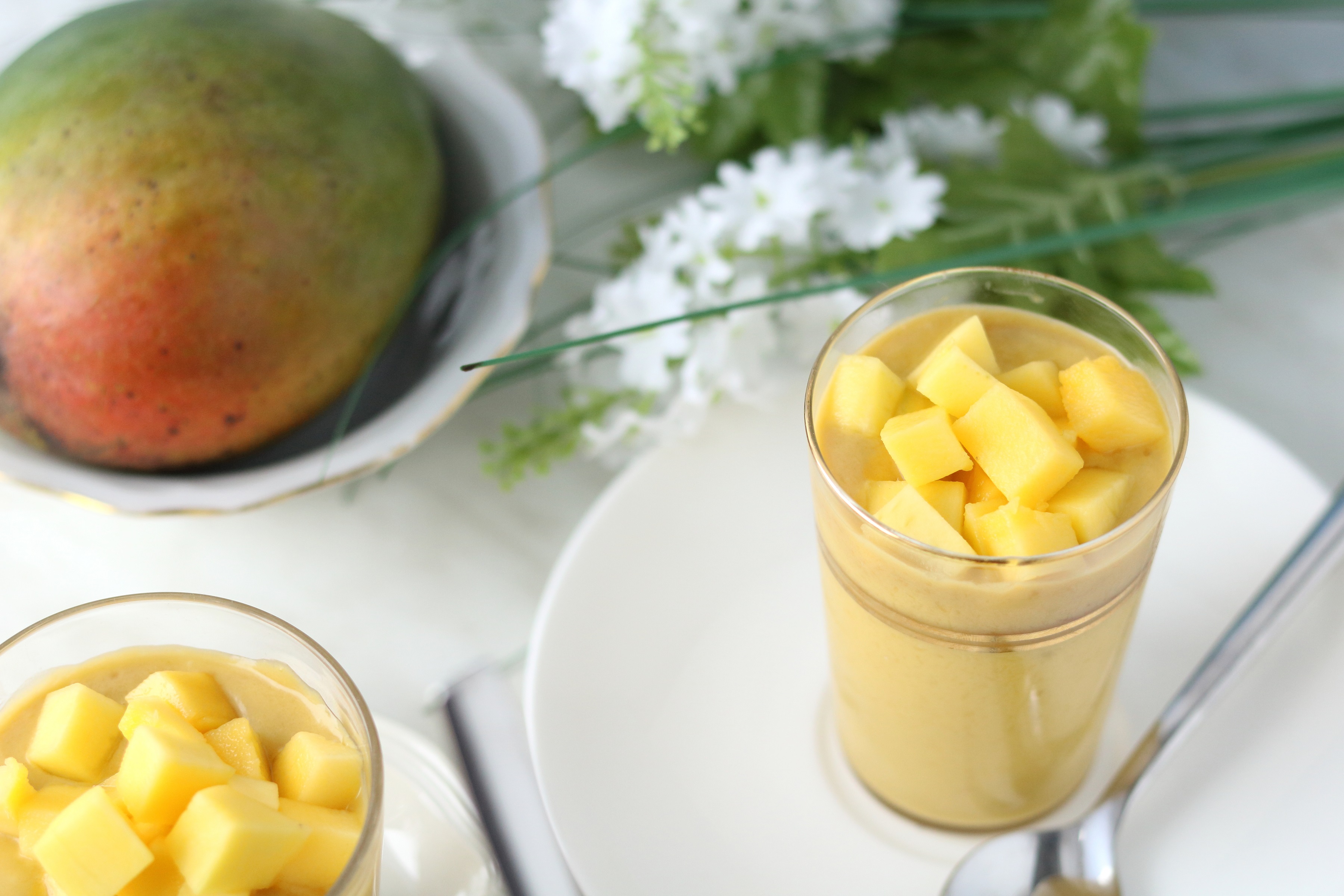Exotische Mango-Kokos-Creme - Rezept - The Soul Food Lover